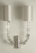 TWO ARM LARTIGUE WALL LIGHT